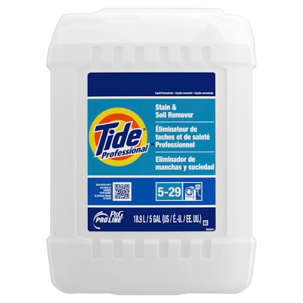 P&G PRO Tide Professional Stain And Soil Remover, Closed Loop, 5 Gal