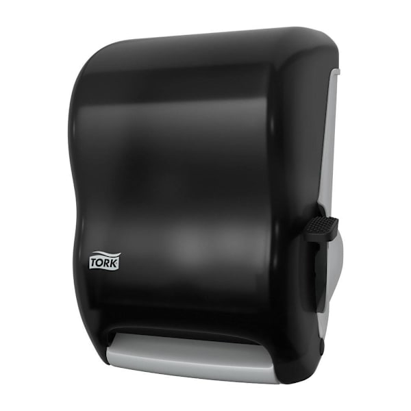 Tork High-Capacity Paper Hand Towel Roll Dispenser, Smoke, H21 System