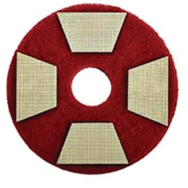 3M Trizact Diamond Gold Buffing Floor Pad, Package of 4