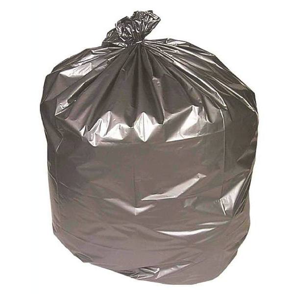Renown High Density Can Liner, 60 Gal., 22 Mic, Silver, 38" X 60", Case Of 150