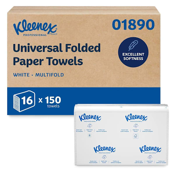 Kleenex Multifold Paper Towels, Carton Of 16