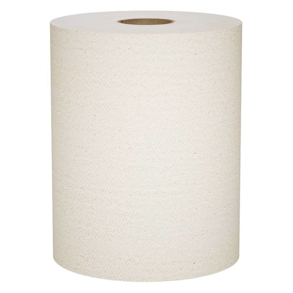 Scott Recycled Fiber Roll Paper Towels 04142 Blk Hardwound Dispenser, Refills 1.5" Core Carton Of 12