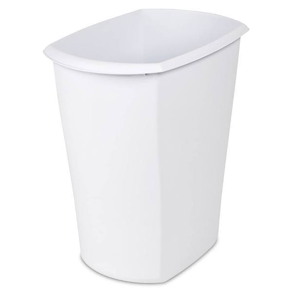 Sterilite 22 Quart Wastebasket-White Package Of 1