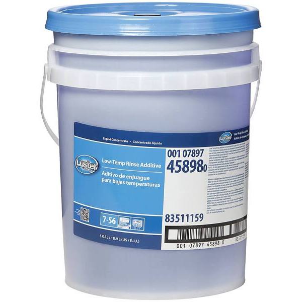 P&G PRO Luster Professional Low-Temp Rinse Additive Liquid Concentrate, Closed Loop, 5 Gal
