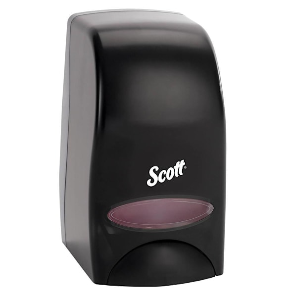 Scott Essential Black Manual Skin Care Dispenser, 1 Liter Capacity