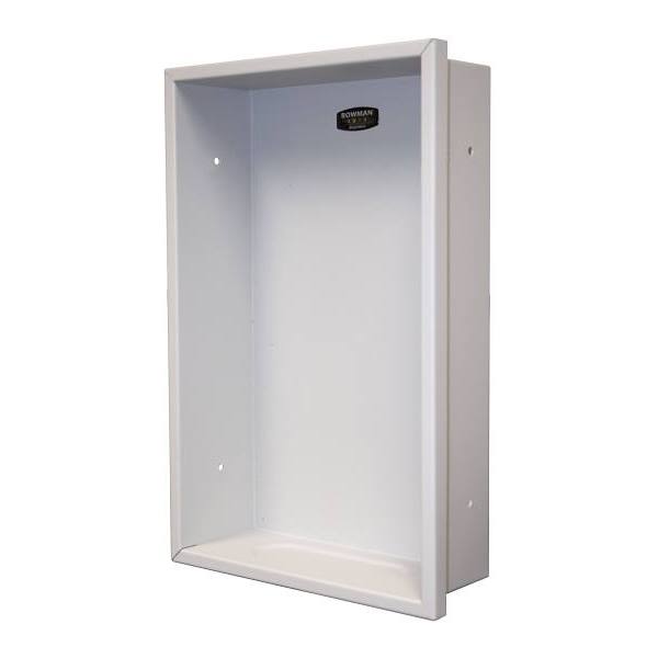 Bowman Dispensers Semi-Recessed Hand Sanitizer Disp Quartz Beige Powder-Coated