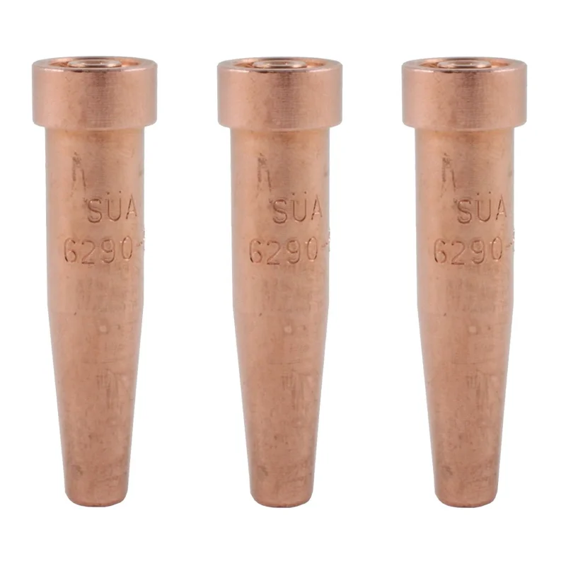 (3 PACK)– 6290 Series Acetylene Cutting Tip – Compatible with Harris