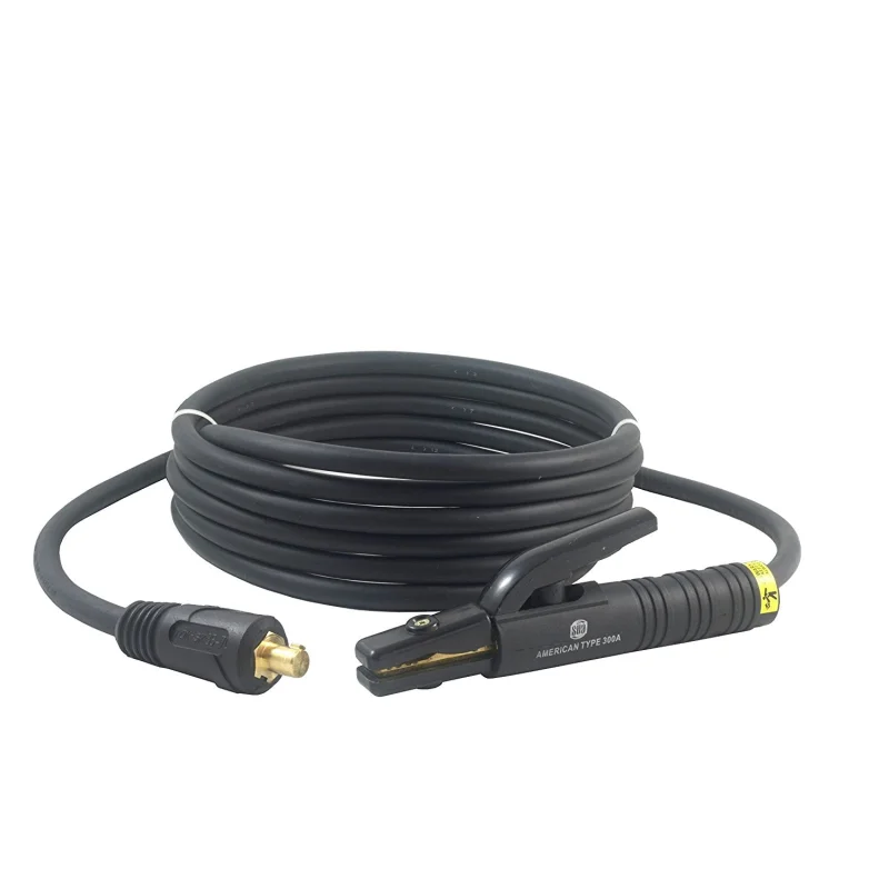 300 Amp Welding Electrode Holder Lead Assembly – #1 AWG cable