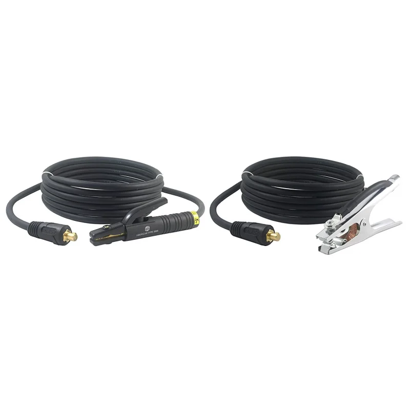 300 Amp Welding Leads Assembly Set – #1 AWG cable