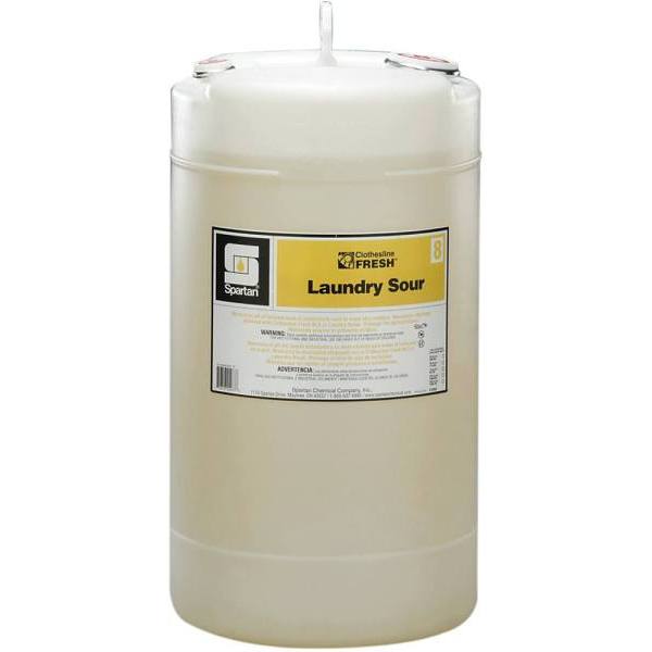 Spartan Clothesline Fresh, Laundry Sour 8, Mild Scent,15 Gal