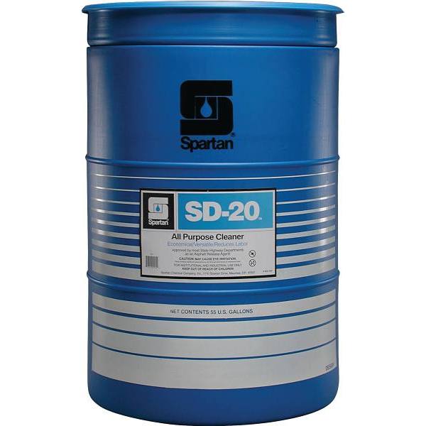 Spartan Sd-20 Citrus Scent All-Purpose Degreaser, 55 Gal
