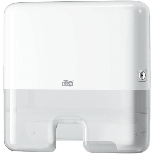 Tork Xpress Mini Multifold Hand Towel Dispenser, White, H2 System, Elevation Design, One-at-a-Time Dispensing