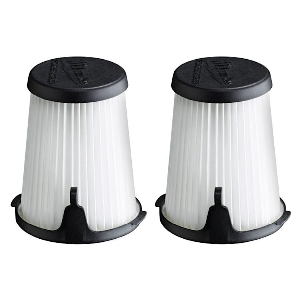 Milwaukee 3 In. Cloth Wet/Dry Vacuum Replacement Filter, 2-Pack