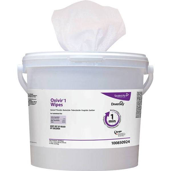 Oxivir Pre-Wetted Disinfectant Cleaner Wipes (160-Count Wipes)