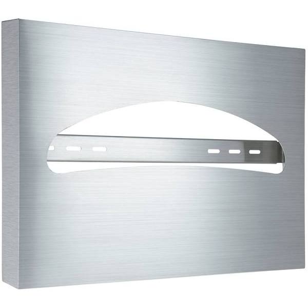 Alpine Industries Stainless Steel Brushed Half-Fold Toilet Seat Cover Dispenser