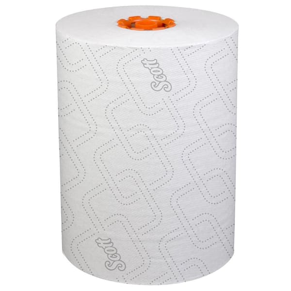 Scott Slimroll Hard Roll Twels, With Absorbncy Packts 580/Roll, Case Of 6