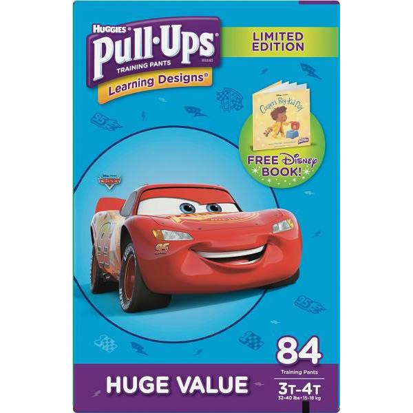Pull-Ups Learning Designs Potty Training Pants For Boys 3T-4T 84-Count Case Of 84