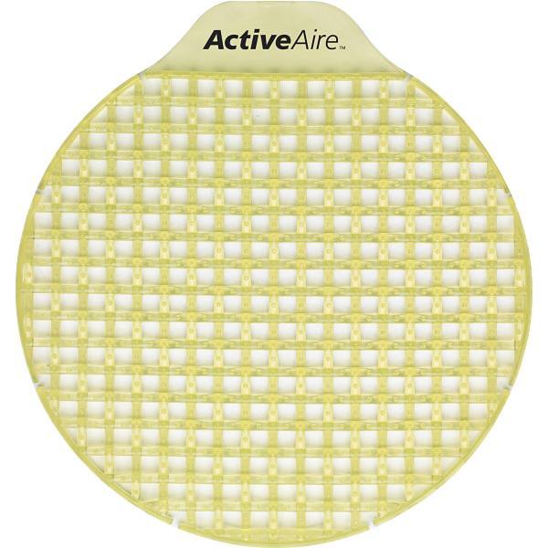 Activeaire Citrus Low-Splash Deodorizer Urinal Screen, Case Of 12