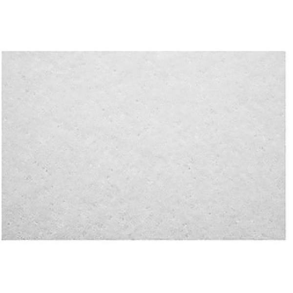 Square Scrub 14x20 White Pad, Case Of 5