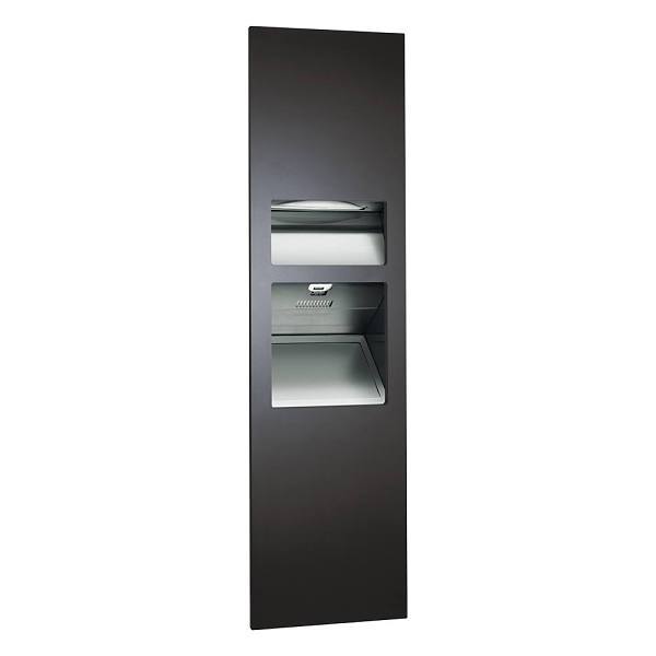 Asi American Specialties, Inc. 3-In-1 Cabinet Paper Towel And Waste Receptacle