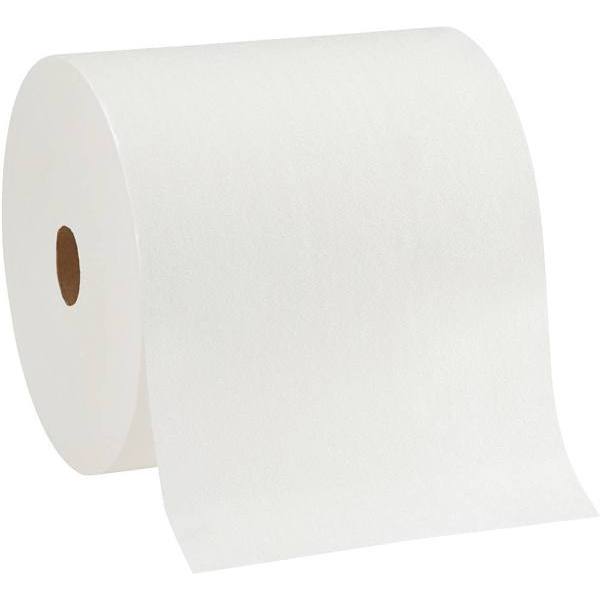 Pacific Blue Ultra 8 In. High-Capacity Recycled White Paper Towel (6 Rolls-Case)