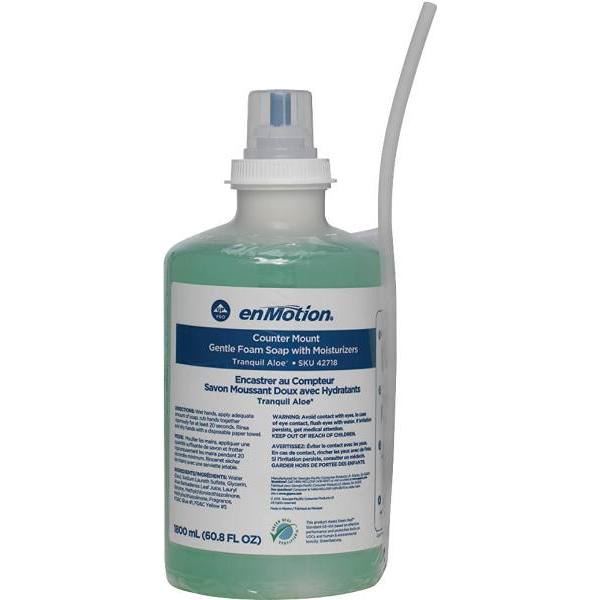 Enmotion Tranquil Aloe Foam Hand Soap Counter Mount Refill , Case Of 2