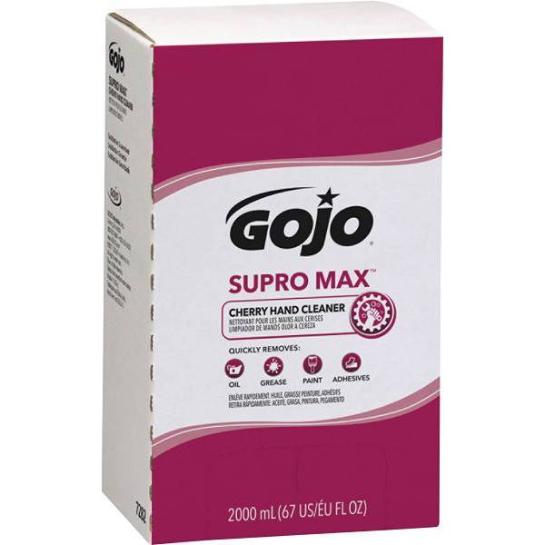 Supro Max Cherry Hand Cleaner Cherry Fragrance 2000ml Heavy Duty Hand Cleaner Refill For Gojo PRO Tdx2000(Pack Of 4)