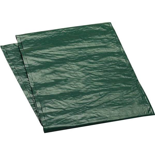 Berry Global Trash Bags, 55 Gal, 3" X60", 28 Mic, Green/Gray, Case Of 100
