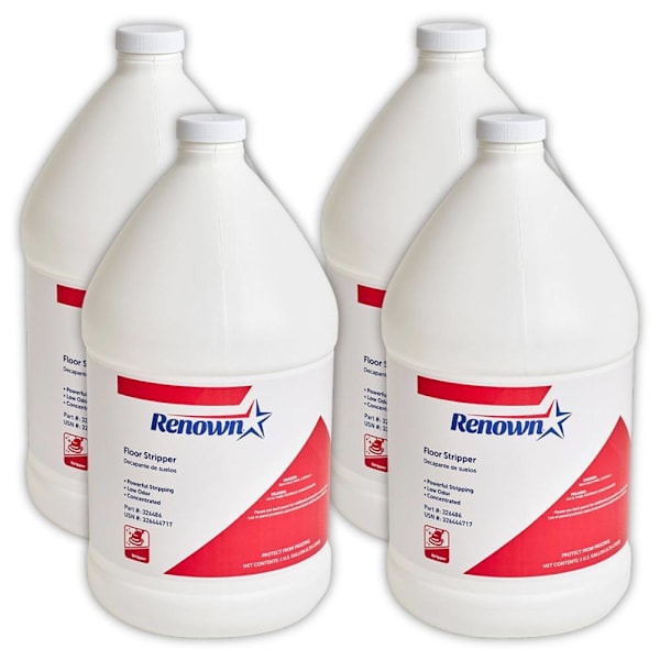 Renown Floor Stripper, 1 Gal, Case Of 4