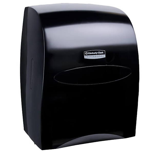 Kimberly-Clark Sanitouch Hard Roll Towel Dispenser, Black