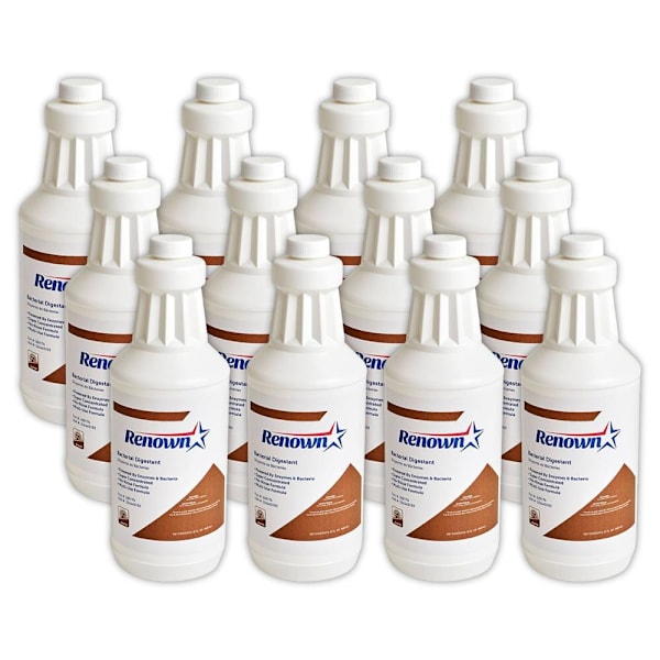 Renown Bacterial Digestant, 32 Oz, Case Of 12