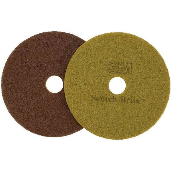 3M Scotch-Brite 20" Diamond Plus Purple Polishing Floor Pad, Case Of 5