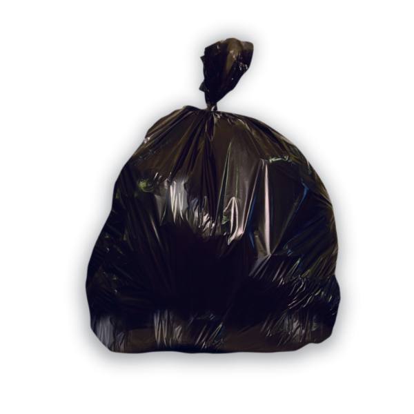 Maintenance Warehouse Can Liner 40-45 Gal. 0.9 Mil Low-Density, Black, 40" X 46" Case Of 100