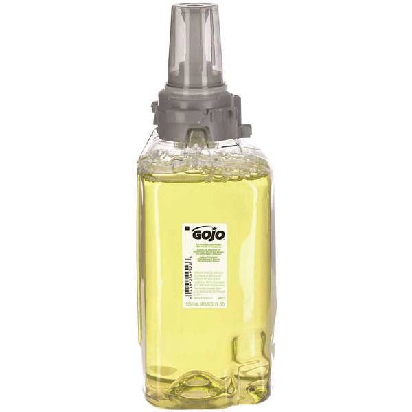 Gojo Foam Hand And Showerwash, Citrus And Ginger Fragrance, 1250 mL Foam Wash Refill For Gojo Soap Dispenser Case Of 3