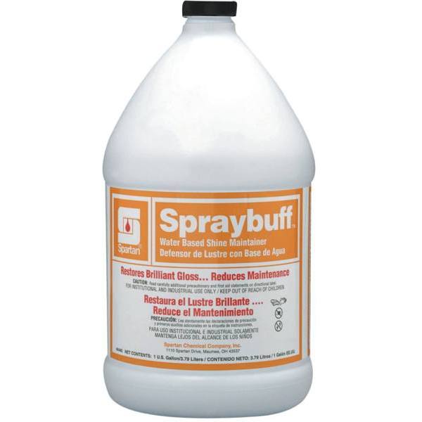 Spartan Spraybuff Floor Protectant, 1 Gal, Case Of 4