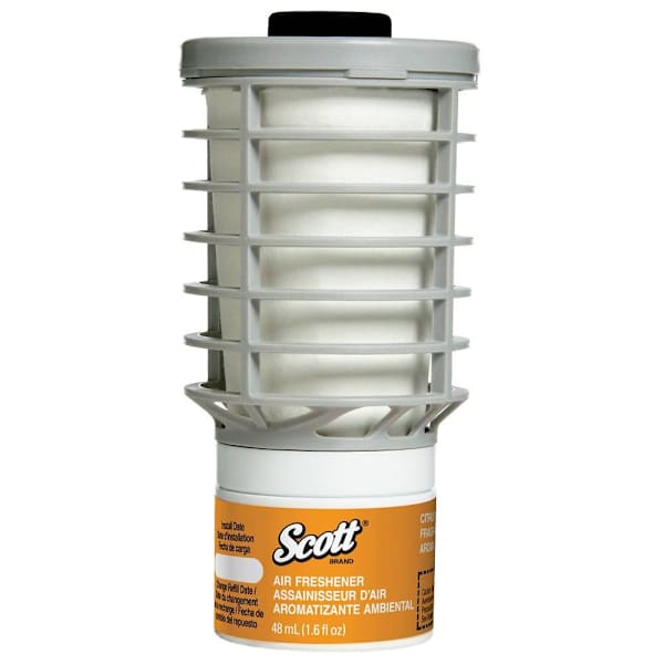 Scott Essential Continuous Release Air Freshener, Citrus Scent Case Of 6