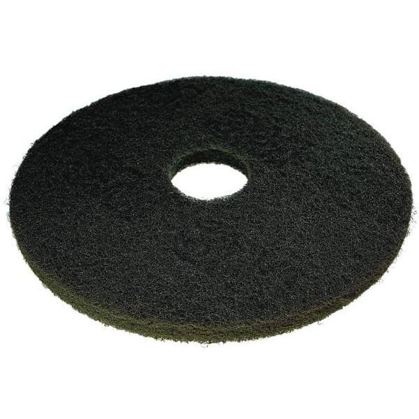 Renown Scrubbing Floor Pad, 16", Green, Case Of 5