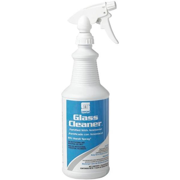 Spartan Glass Cleaner, Floral Scent, 1 Qt, Case Of 12