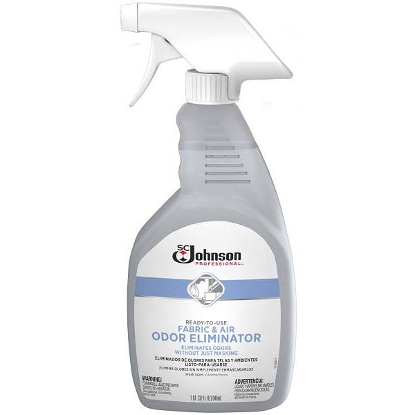 Sc Johnson 32 Oz Fabric & Air Odor Control Spray Bottle,case Of 12