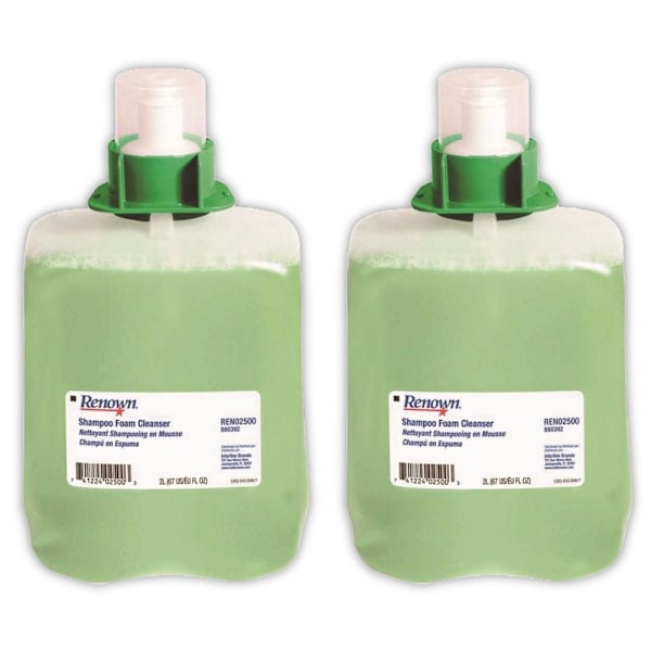 Renown Fmx-20 2000 mL Hand, Hair & Body Wash Cucumber Melon Scent Foam Refill For Renown Fmx-20 Dispensers, Case Of 2