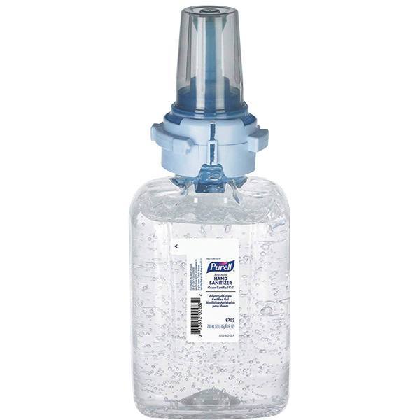 Purell Gn Cert Gel Hand Sanitizer 700ml Refill For Adx-7 Dispenser Case Of 4