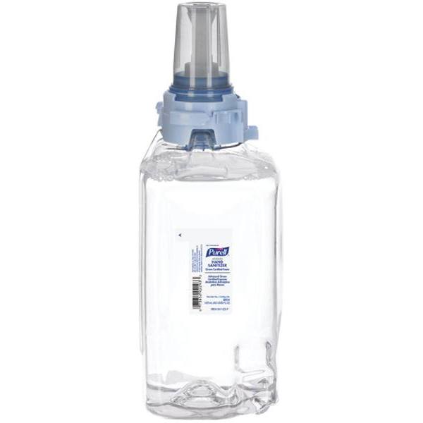 Purell Advanced Hand Sanitizer Foam 1200ml Refill For Adx-12 Dispenser Case Of 3