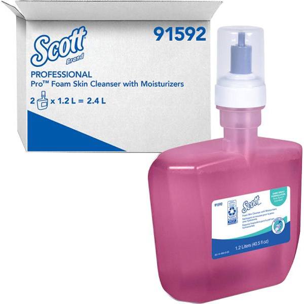 Scott PRO Liquid Hand Soap With Moisturizers Flral Scent 1.2 L Case Of 2