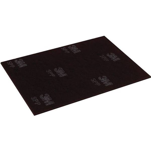 3MSurface Preparation Floor Pad, 14" X 20", Package Of 10