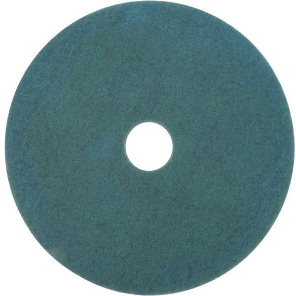 3M Burnishing Floor Pad, 20", Aqua, Package Of 5