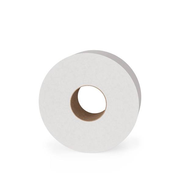Renown Eco 2000 Ft 1-Ply White Jumbo Bath Tissue, Case Of 12