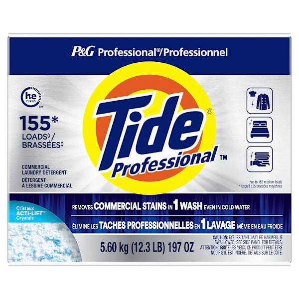 Tide Professional, Powder Laundry Detergent, 197 Oz