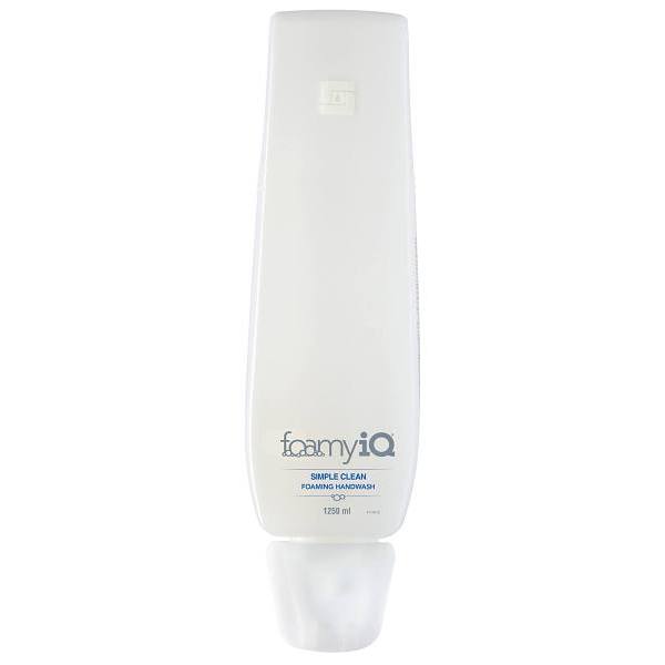 Spartan foamyiQ Simple Clean Foaming Hand Soap, LEED-Eligible, Mild Scent, 1250 Ml, Case Of 4