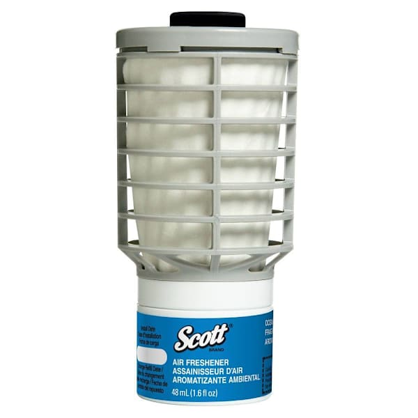 Scott Air Freshener Refill Ocean, Automatic/Continuous Release, Case Of 6