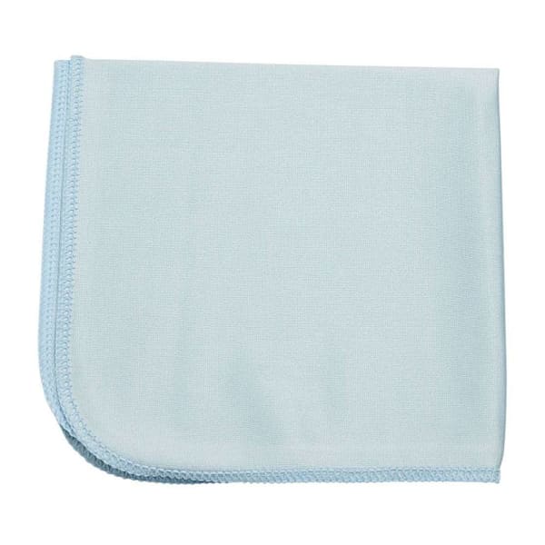 Rubbermaid Commercial HYGEN 16 In. X 16. In. Microfiber Cloth, Glass And Mirror, Blue, 12-Case